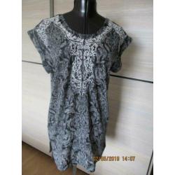 tuniek H&M, maat 36, grijstinten, volgnr 7