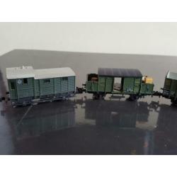 MINITRIX - K.Bay.Sts.B. goederenwagenset (7408)