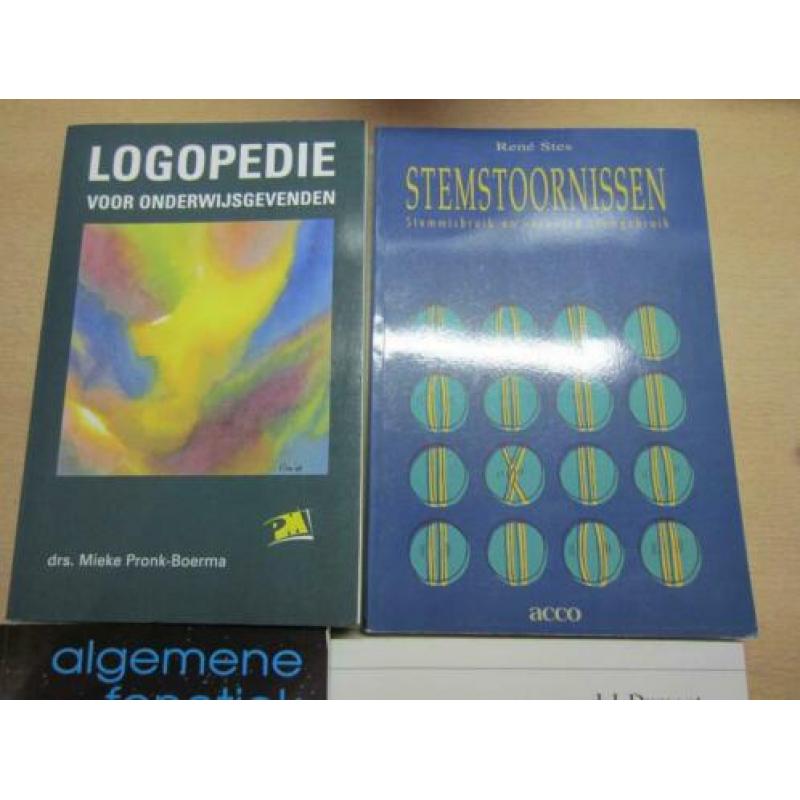 Boeken geschikt voor (opleiding) logopedie