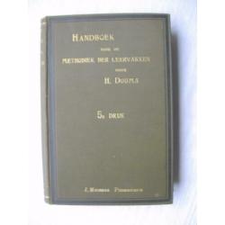 Douma Handboek voor de Methodiek der Leervakken 1900