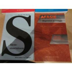 Boeken geschikt voor (opleiding) logopedie
