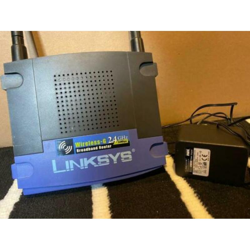 Zeer nette Linksys router Wireless-G 2.4 Ghz