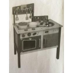 Houten speelkeuken