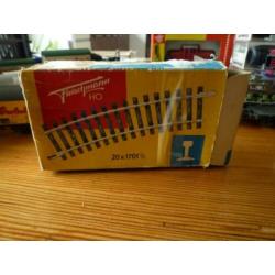 Complete Fleischmann treinbaan met huisjes en veel rails