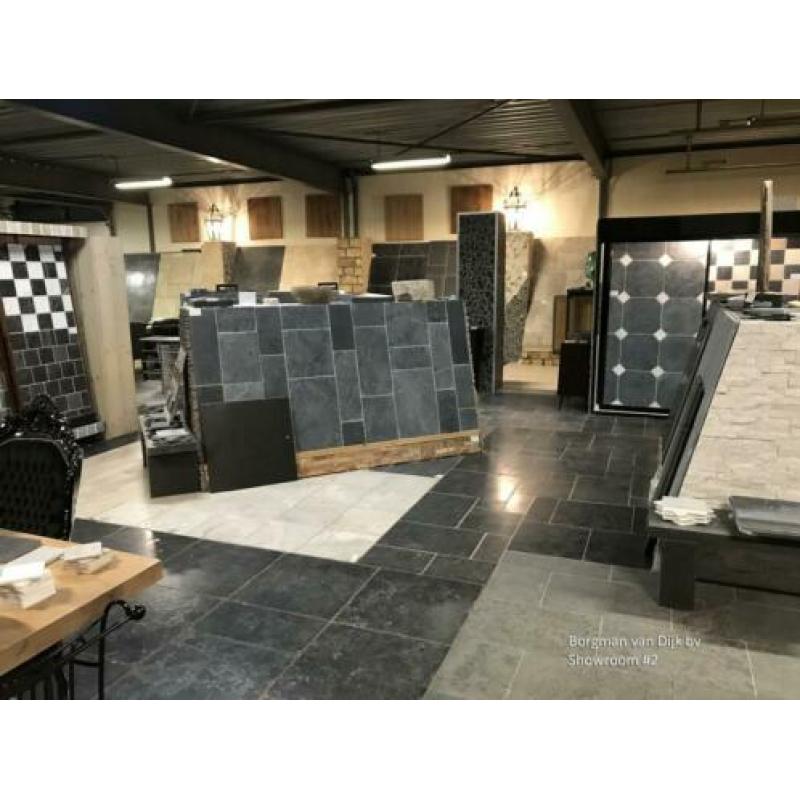 keramische tuin en terrastegels Mustang Slate 60x60 cm