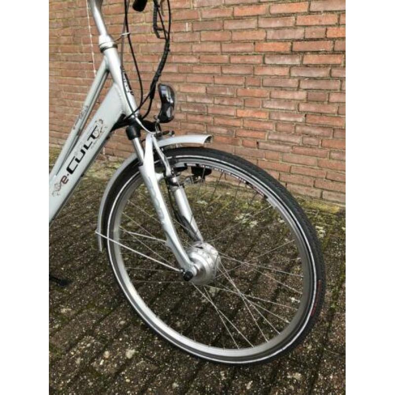 E-cult elektrische fiets - Weinig gebruikt! 100%