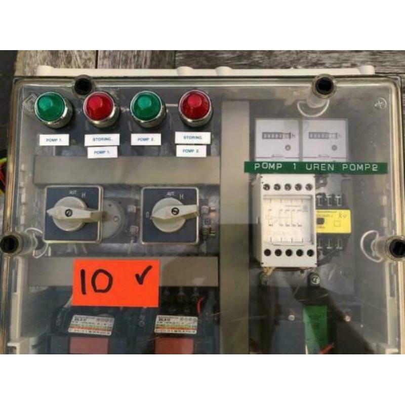 10. Moeller (lijkt op Halyester) pompbesturing Flygt (schema