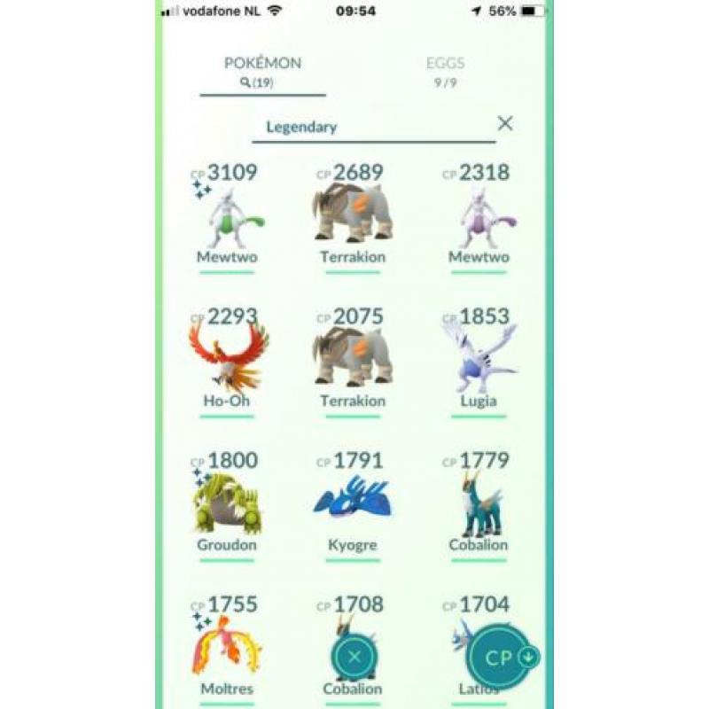 Pokemon go account level 34
