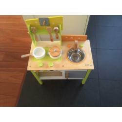 Houten speelkeuken