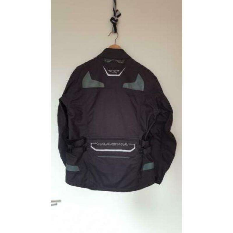Macna leren motorjas + waterdichtlaminaat + thermo mt M NEW!