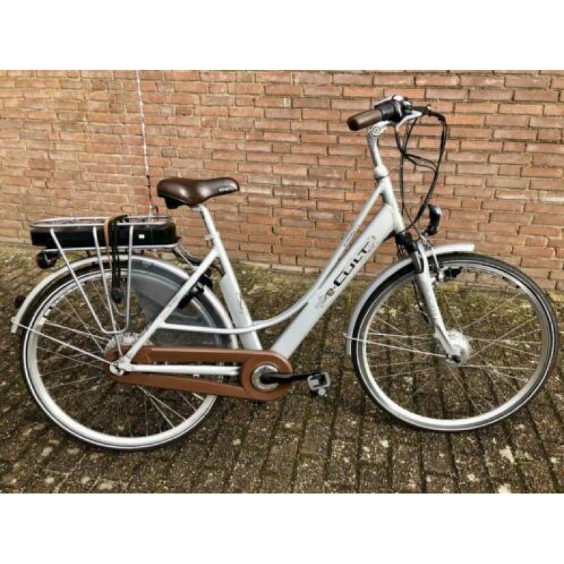 E-cult elektrische fiets - Weinig gebruikt! 100%