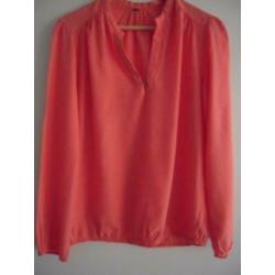 zalm kleurige blouse mt.m i.z.g.s