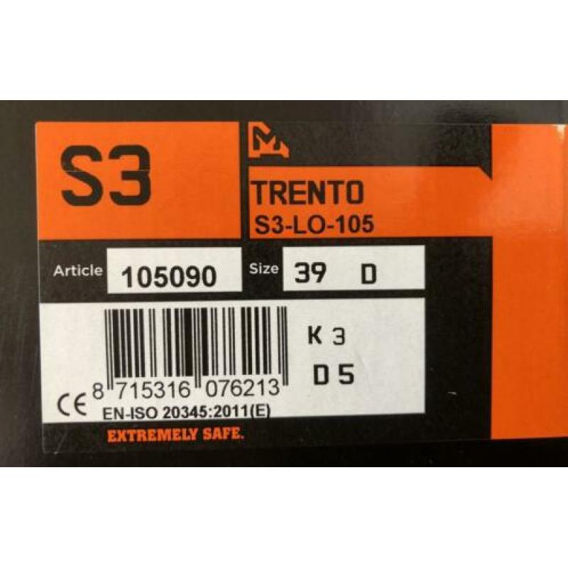 Schoenen maat 39, S3