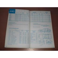 Leuk boekje Volvo 'Kort bestek Modeljaar 1989'