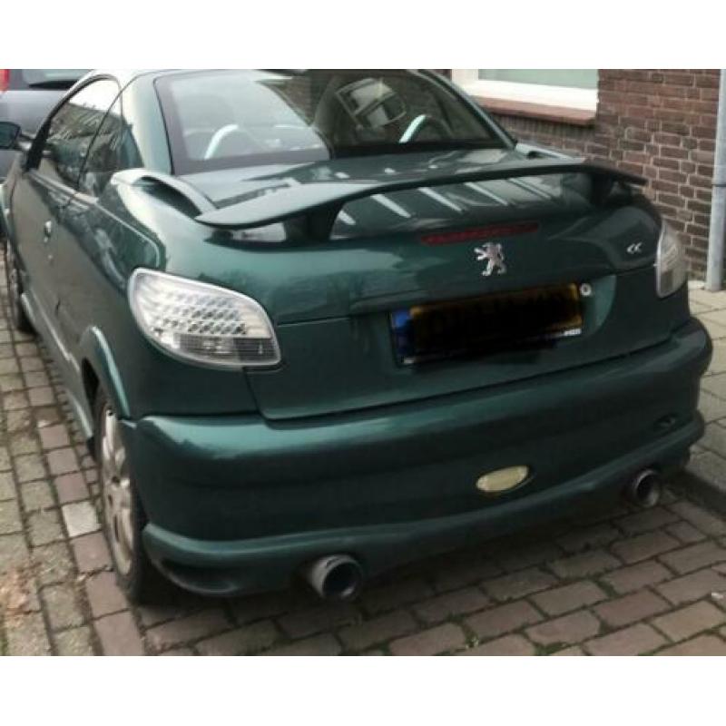 Peugeot 206 1.6 16V CC 2003 Groen