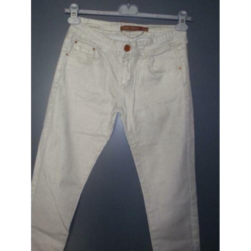 Maat 40 - daisy collection - cremekleur glimmende