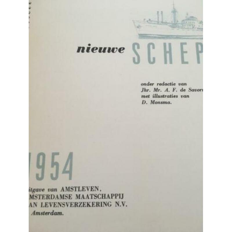 A. de Savornin Lohman - Nieuwe schepen 1954 Amstleven