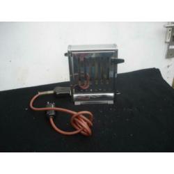 Oude Chrome broodrooster INVENTUM jaren 60