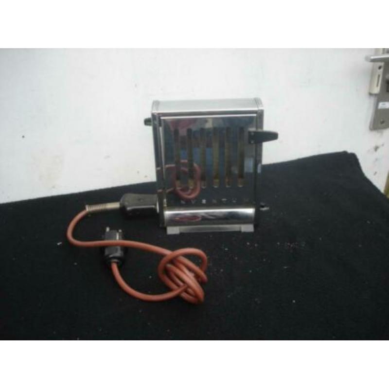 Oude Chrome broodrooster INVENTUM jaren 60
