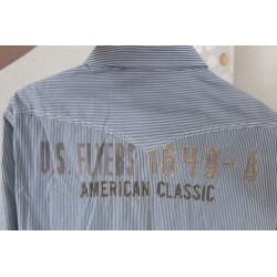 PME Legend blouse overhemd blauw streep pall mall L