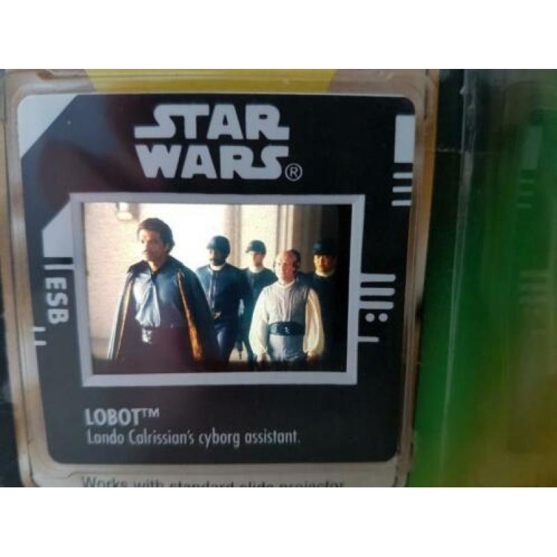 -40% Star Wars POTF FF Lobot with Blaster Pistol