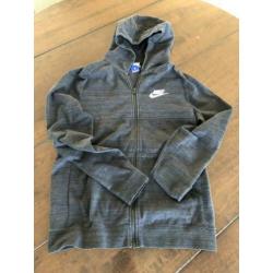 Nike jongens vest, donkergrijs, maat S