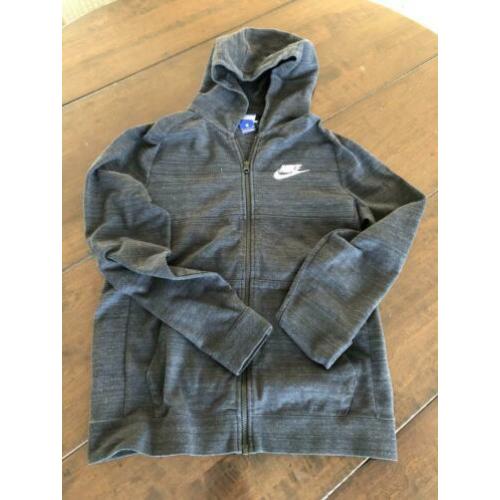 Nike jongens vest, donkergrijs, maat S