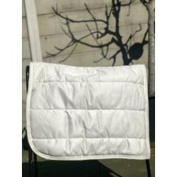 Puff pad wit dressuur maat cob nieuw