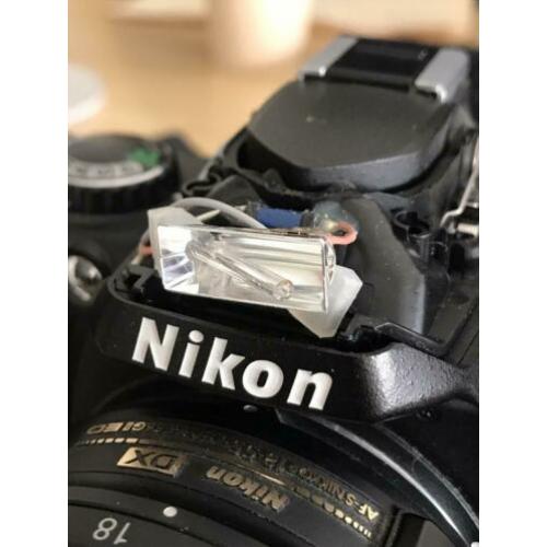 Defect - Nikon D40 met gebreken (spiegelreflex camera )
