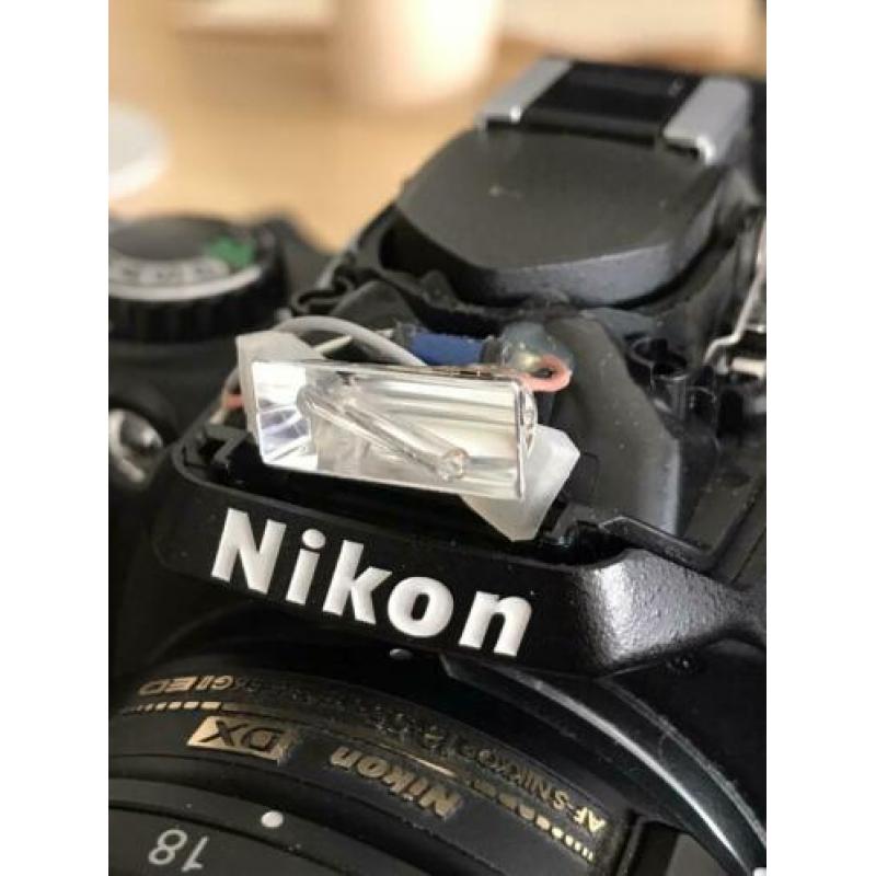 Defect - Nikon D40 met gebreken (spiegelreflex camera )