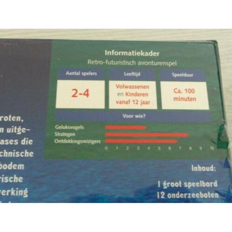 3 gezelschapsspellen NAUTILUS - KAISER en STEPHENSONS ROCKET