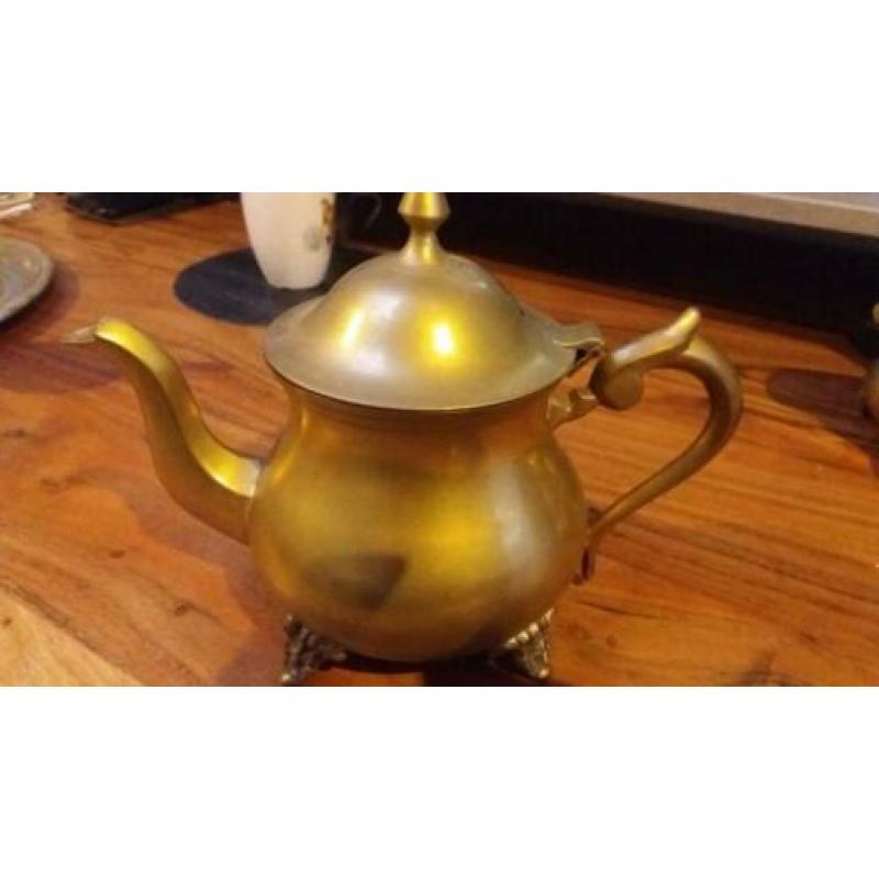 koffie thee servies verzilverd