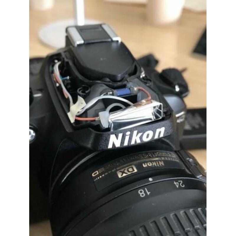 Defect - Nikon D40 met gebreken (spiegelreflex camera )