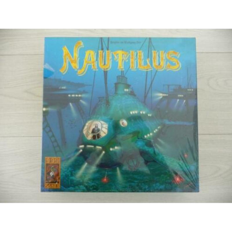 3 gezelschapsspellen NAUTILUS - KAISER en STEPHENSONS ROCKET