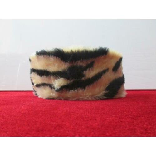 nieuwe faux fur bonte tijger print bontmuts hoofdband v bont