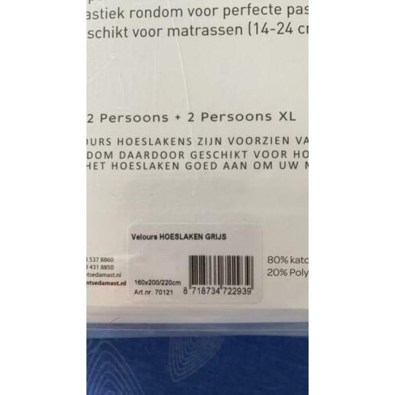 Ten Cate velours hoeslaken