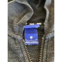 Nike jongens vest, donkergrijs, maat S