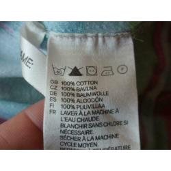 H&M: Geblokt Zomer Jurkje maat 128