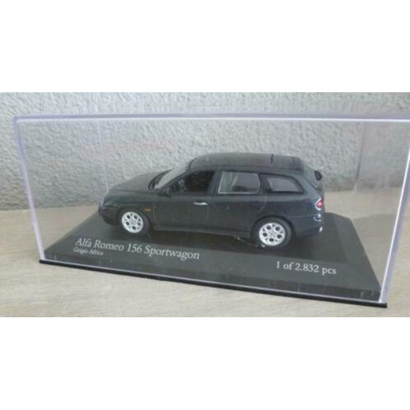 Minichamps ALFA ROMEO 156 Sportswagon oplage 2832st (pks)