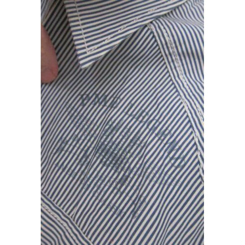 PME Legend blouse overhemd blauw streep pall mall L