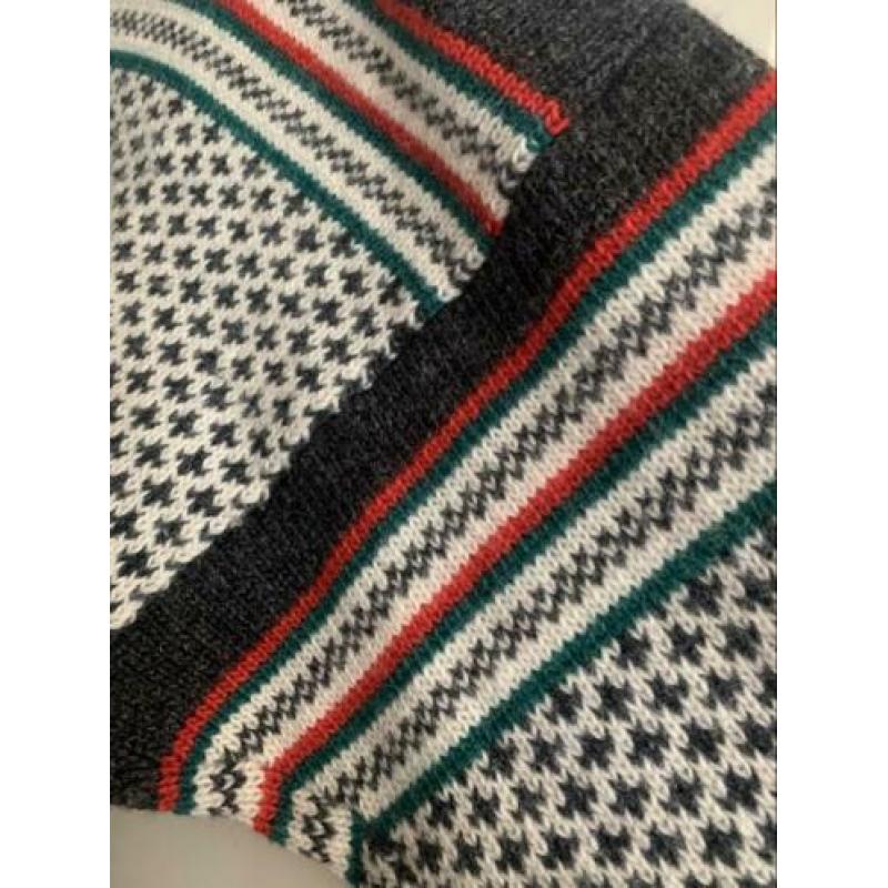 Vintage Noorse wollen trui janus XL