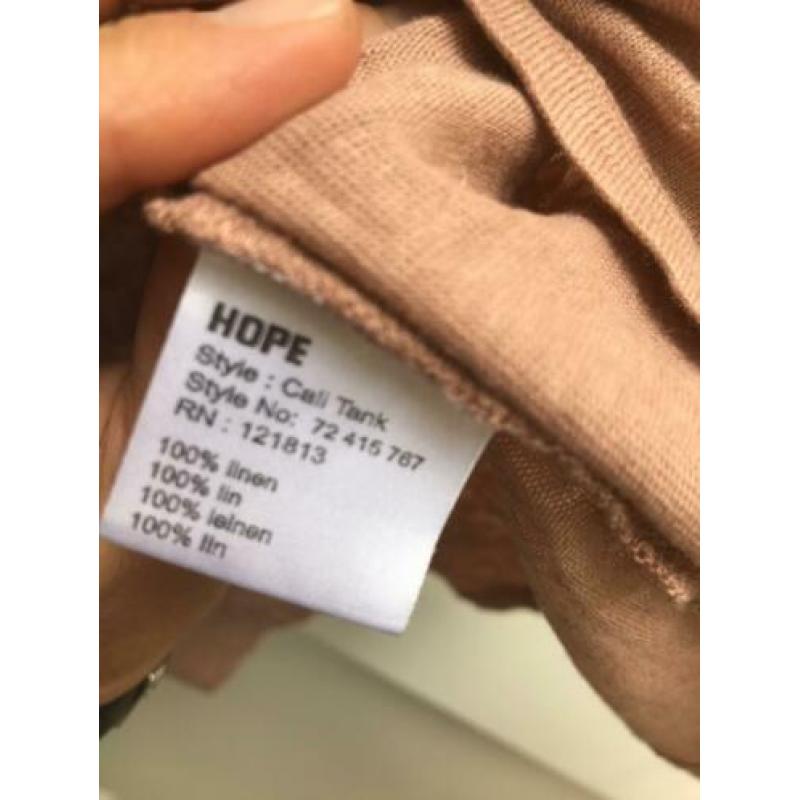 Unisex top Hope maat 40 of 50