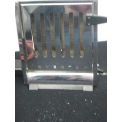 Oude Chrome broodrooster INVENTUM jaren 60