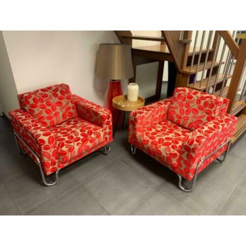 Gispen A D design fauteuil design stoelen Gestoffeerd