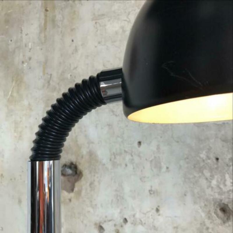 1970 Vintage Hillebrand Desk Lamp Industrieel Bauhaus design