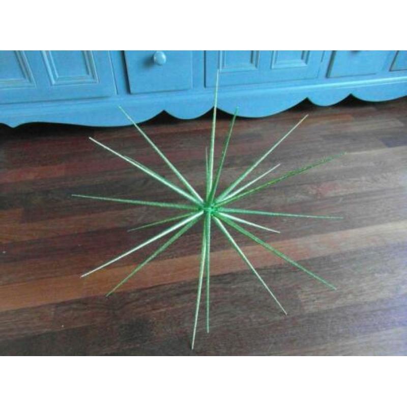 groene stekel ster kerstdecoratie