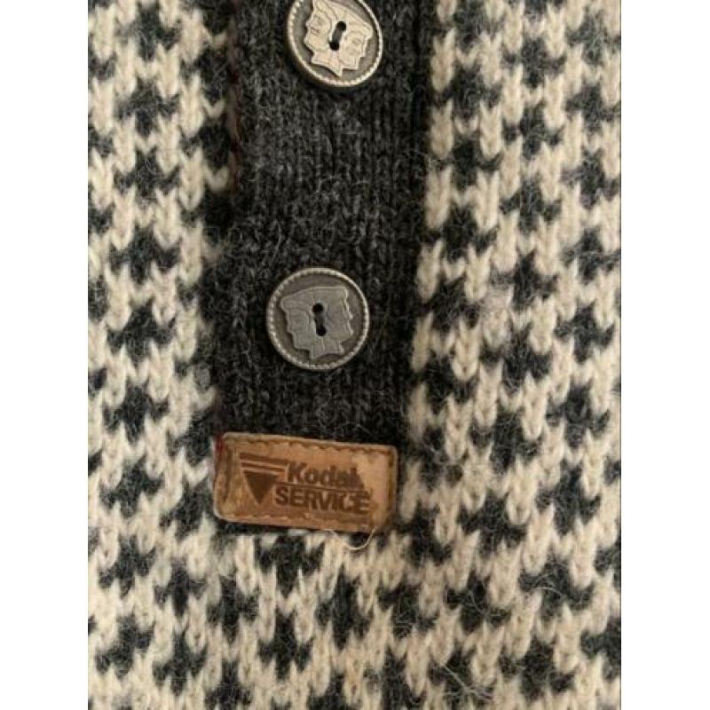 Vintage Noorse wollen trui janus XL