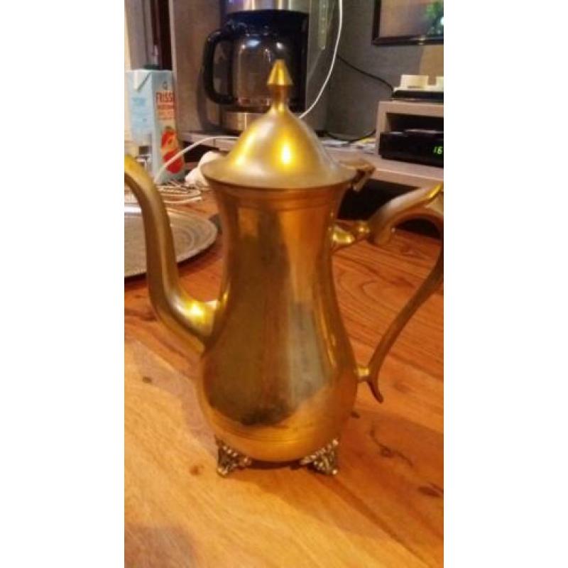 koffie thee servies verzilverd