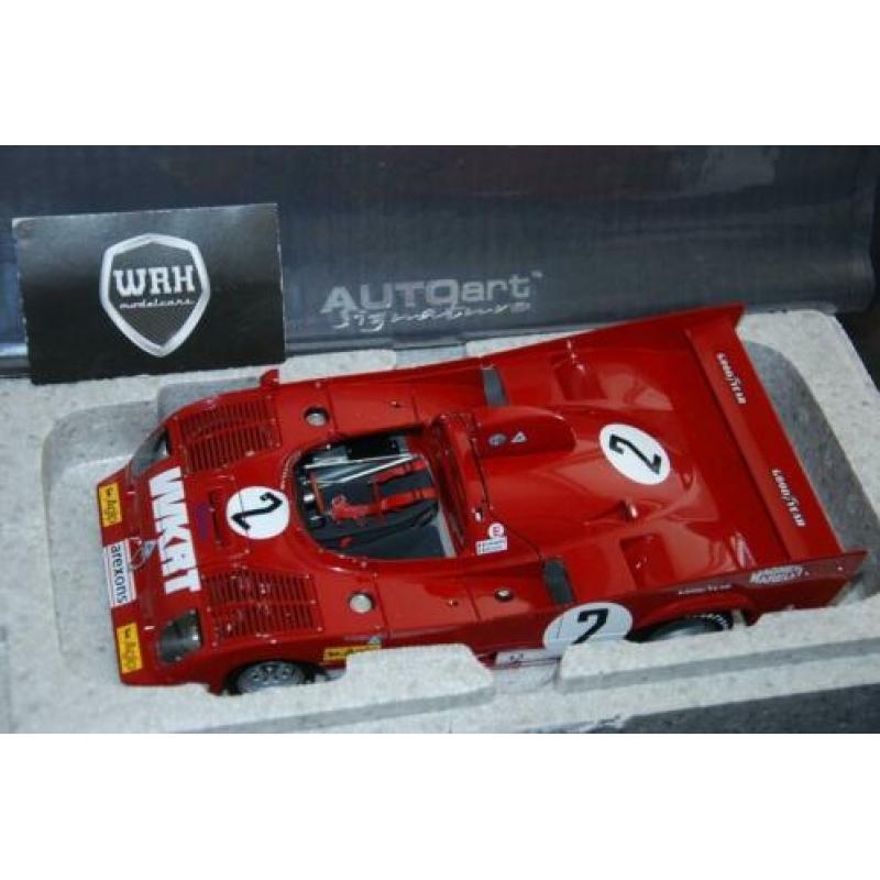 1:18 ALFA ROMEO 33 TT12 MONZA #2 Autoart signature WRH