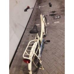 Meiden fiets 24 inch terugtrap